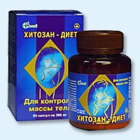 Хитозан-диет капсулы 300 мг, 90 шт - Тырныауз